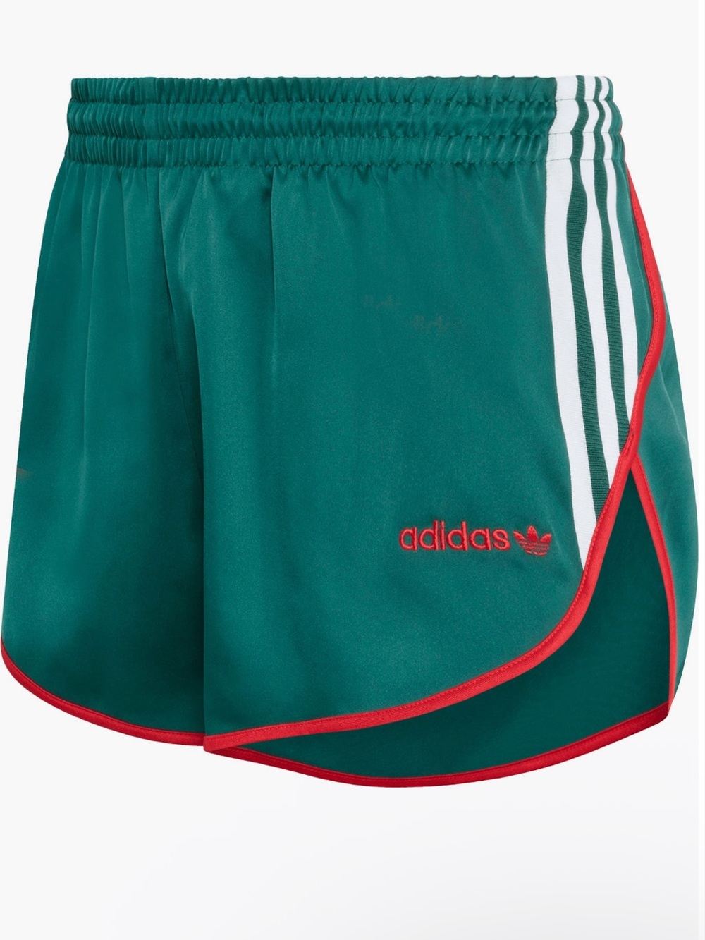 Adidas Originals Side Stripe Satin Shorts - Picture 3 of 6